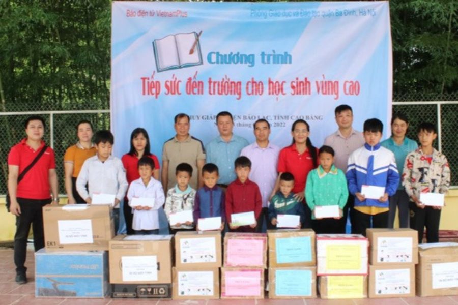 Sbobetsilo.com quyên tặng 10.000 đầu sách cho thư viện các trường học tại Cao Bằng