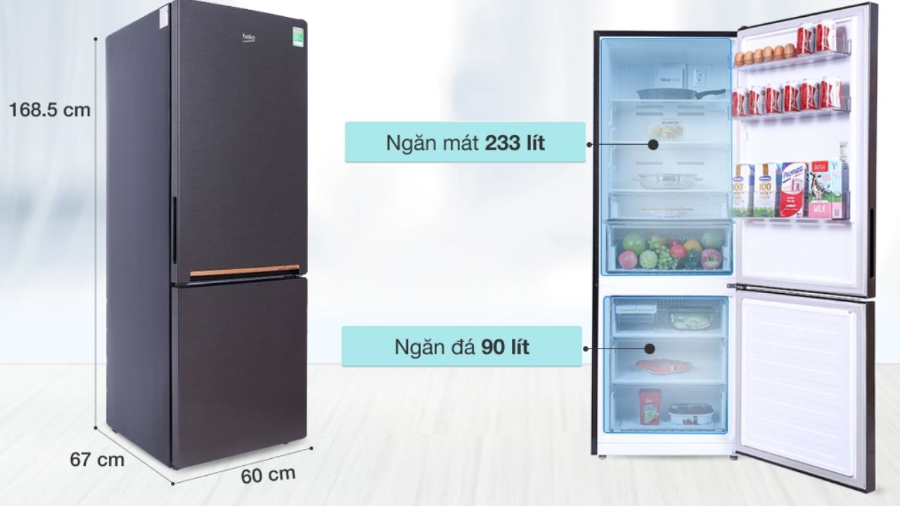 Tủ lạnh Samsung Inverter 234L RT22M4032S8/SV
