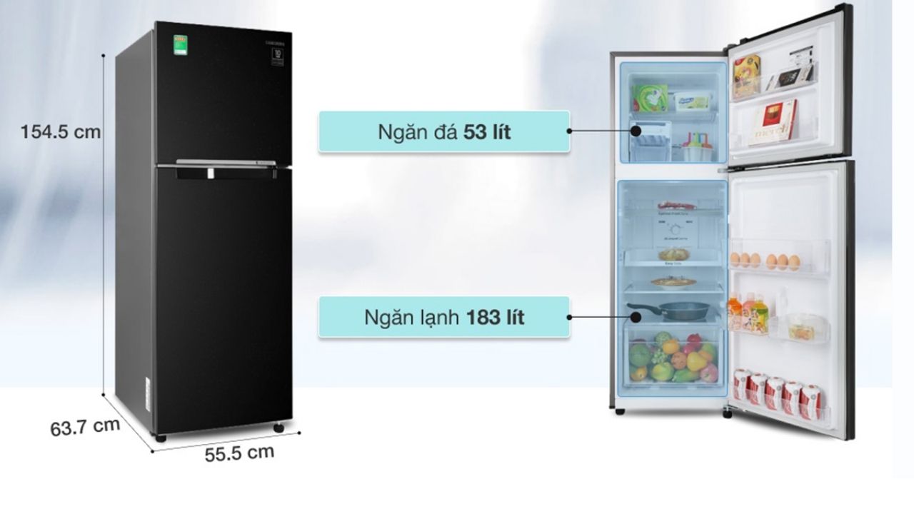 Tủ lạnh Beko Inverter 335L RCNE365E31W